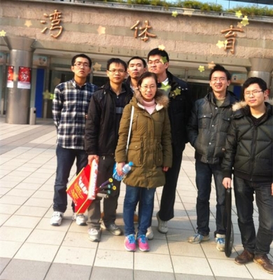 体育健身--组内羽毛球比赛-2013